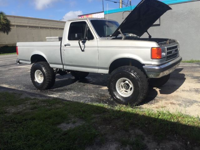 1989 Gray Ford F-150