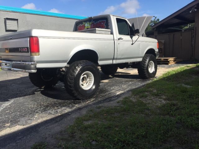 1989 Gray Ford F-150