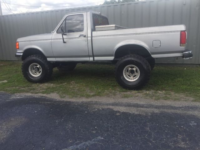 1989 Gray Ford F-150