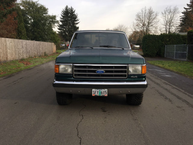 1989 Green Ford F-150 SINGLE CAB PICKUP