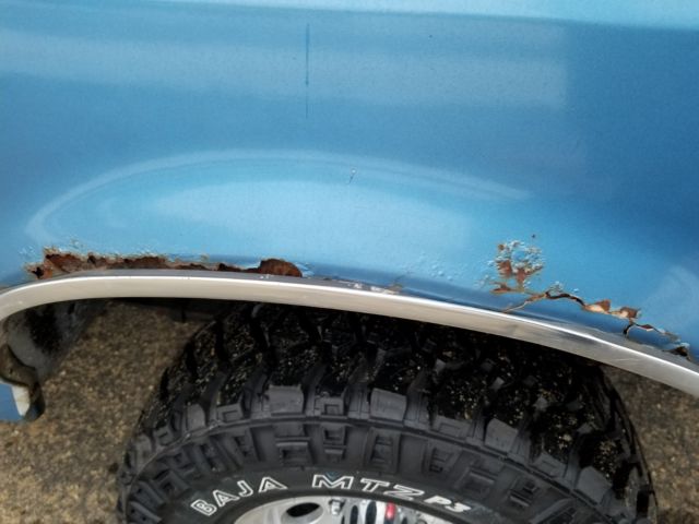 1989 Blue Ford F-150 Standard Cab Pickup