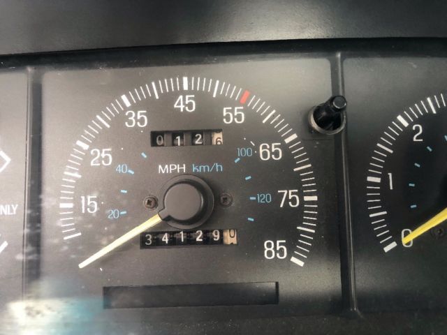 1989 Blue Ford F-250 Single Cab