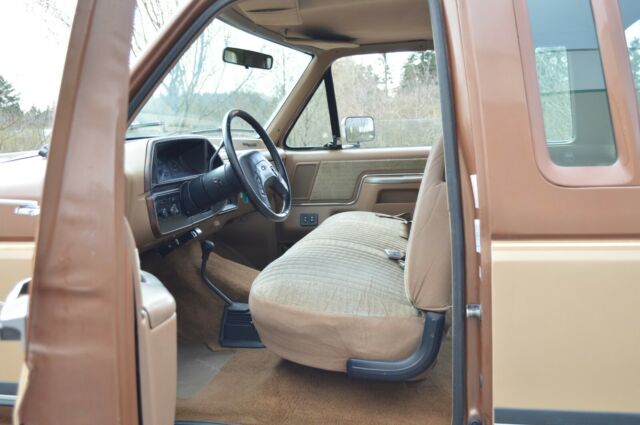 1989 Brown Ford F-250 Extended Cab Pickup