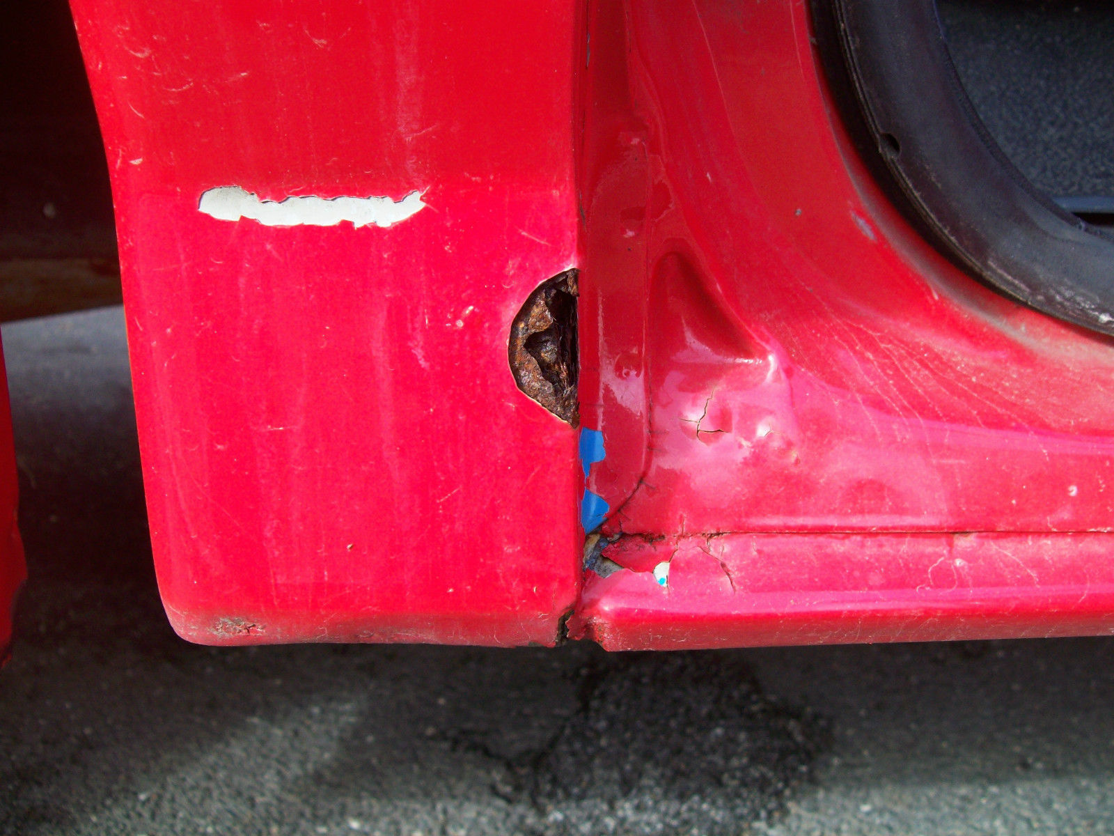 1989 Red Ford F-250 Standard Cab Pickup