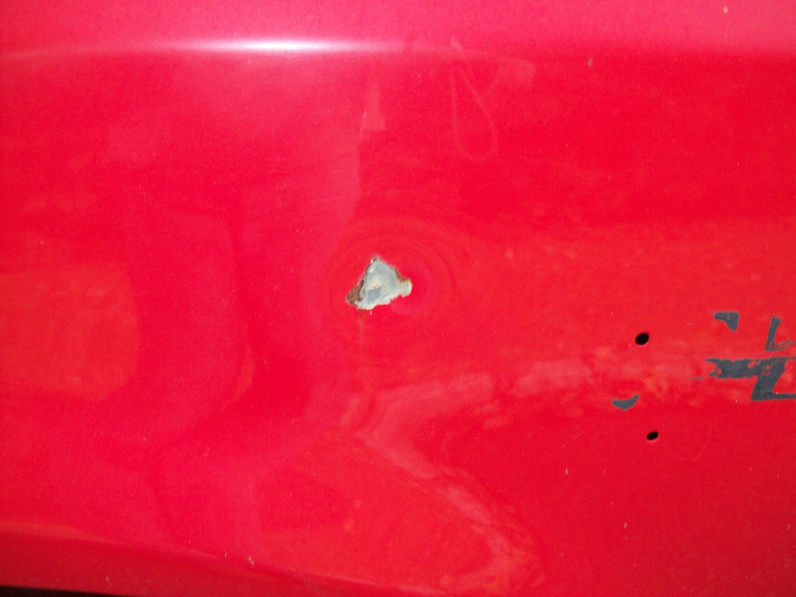 1989 Red Ford F-250 Standard Cab Pickup