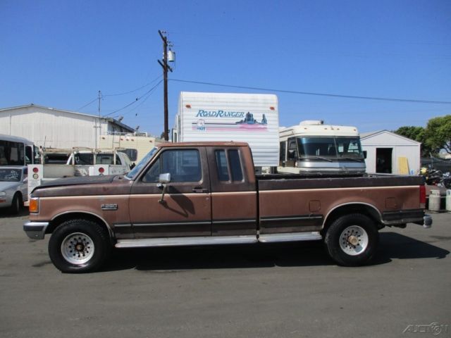 1989 Brown Ford F-250