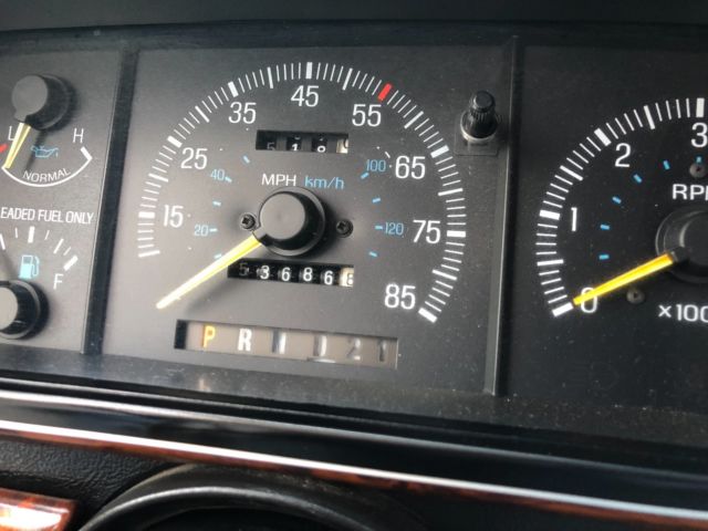 1989 Blue Ford F-250 Extended Cab Pickup