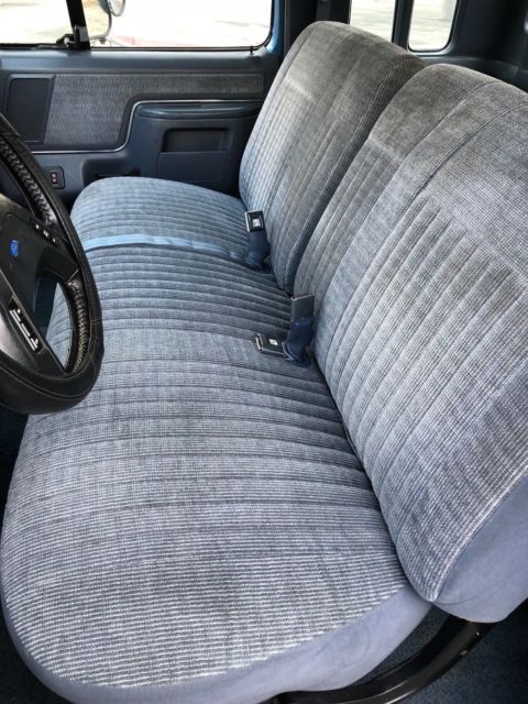 1989 Blue Ford F-250 Extended Cab Pickup