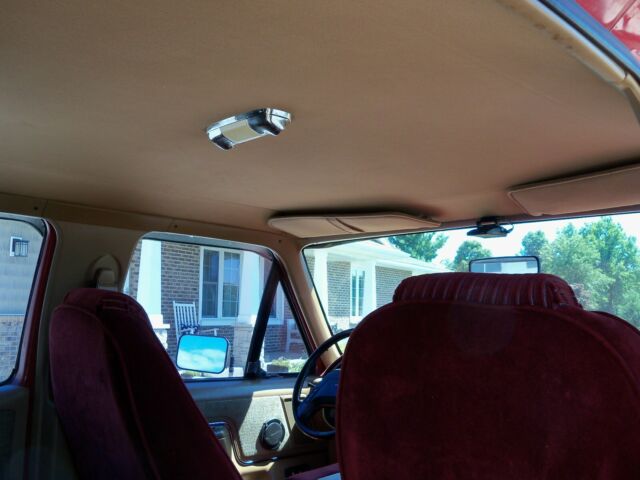 1989 Red Ford F-350 Crew Cab Pickup