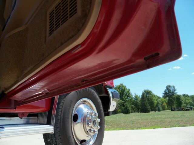 1989 Red Ford F-350 Crew Cab Pickup