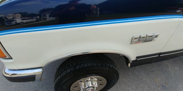 1989 Blue Ford F-350 Standard Cab Pickup