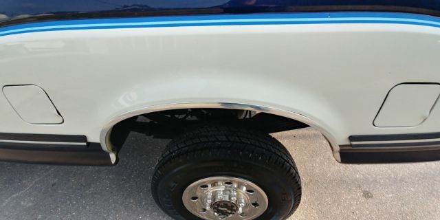 1989 Blue Ford F-350 Standard Cab Pickup