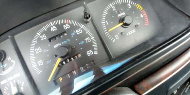 1989 Blue Ford F-350 Standard Cab Pickup