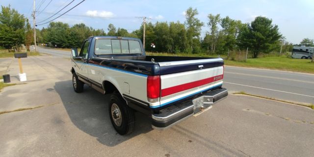 1989 Blue Ford F-350 Standard Cab Pickup