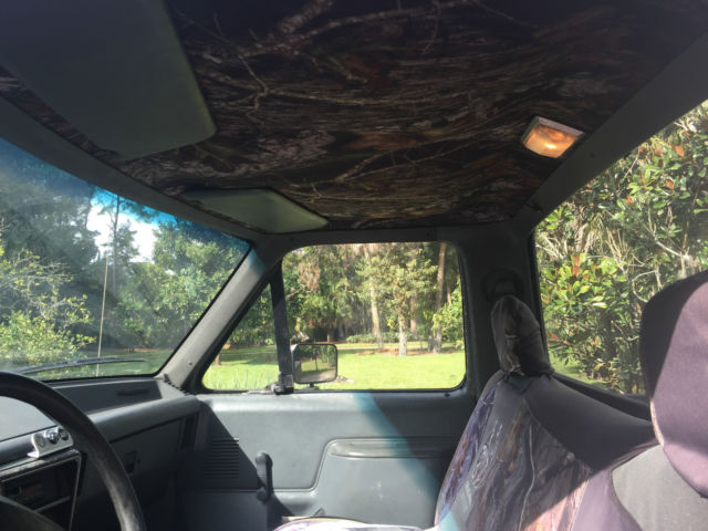 1989 Black Ford F-350 Standard Cab Pickup