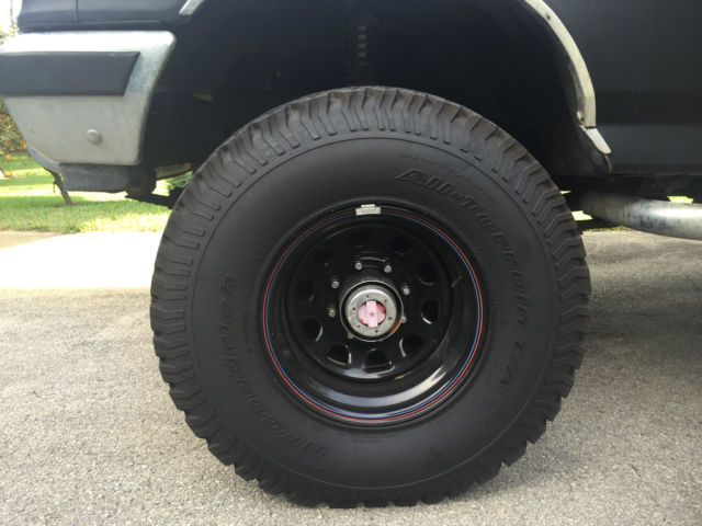1989 Black Ford F-350 Standard Cab Pickup