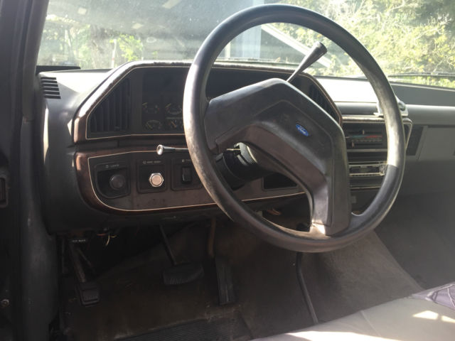 1989 Black Ford F-350 Standard Cab Pickup