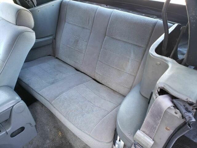 1989 Black Ford Mustang Convertible