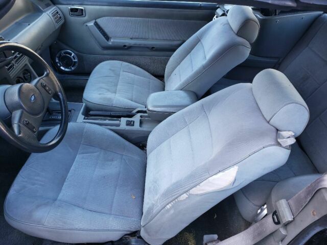 1989 Black Ford Mustang Convertible