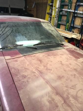 1989 Red Ford Mustang Hatchback