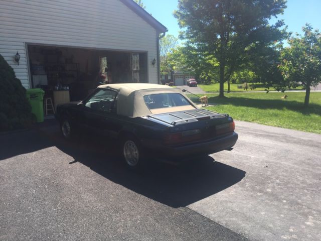 1989 Black Ford Mustang Convertible
