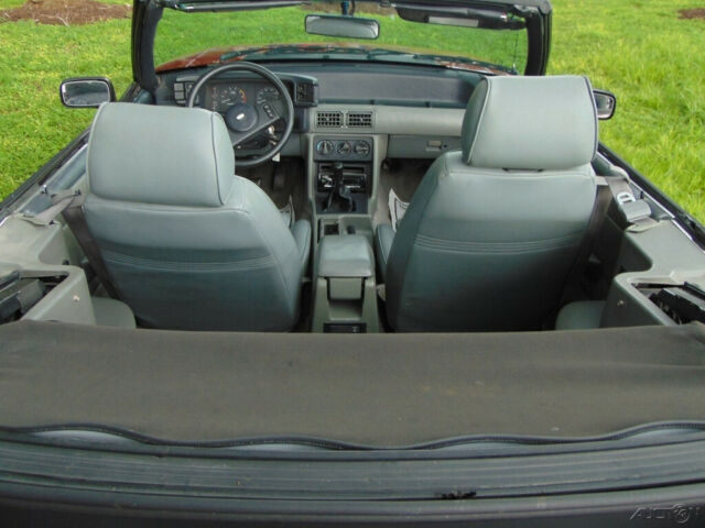 1989 Red Ford Mustang