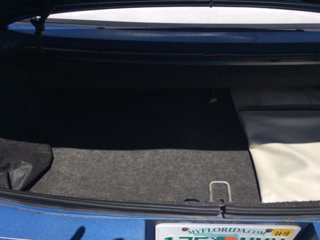 1989 Blue/Silver Ford Mustang Convertible