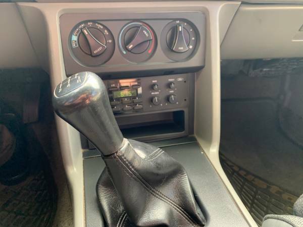 1989 Black Ford Mustang Hatchback