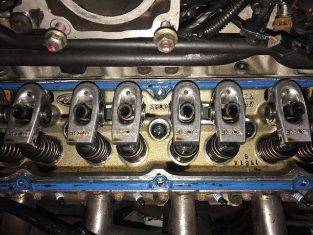 1989 White Ford Mustang