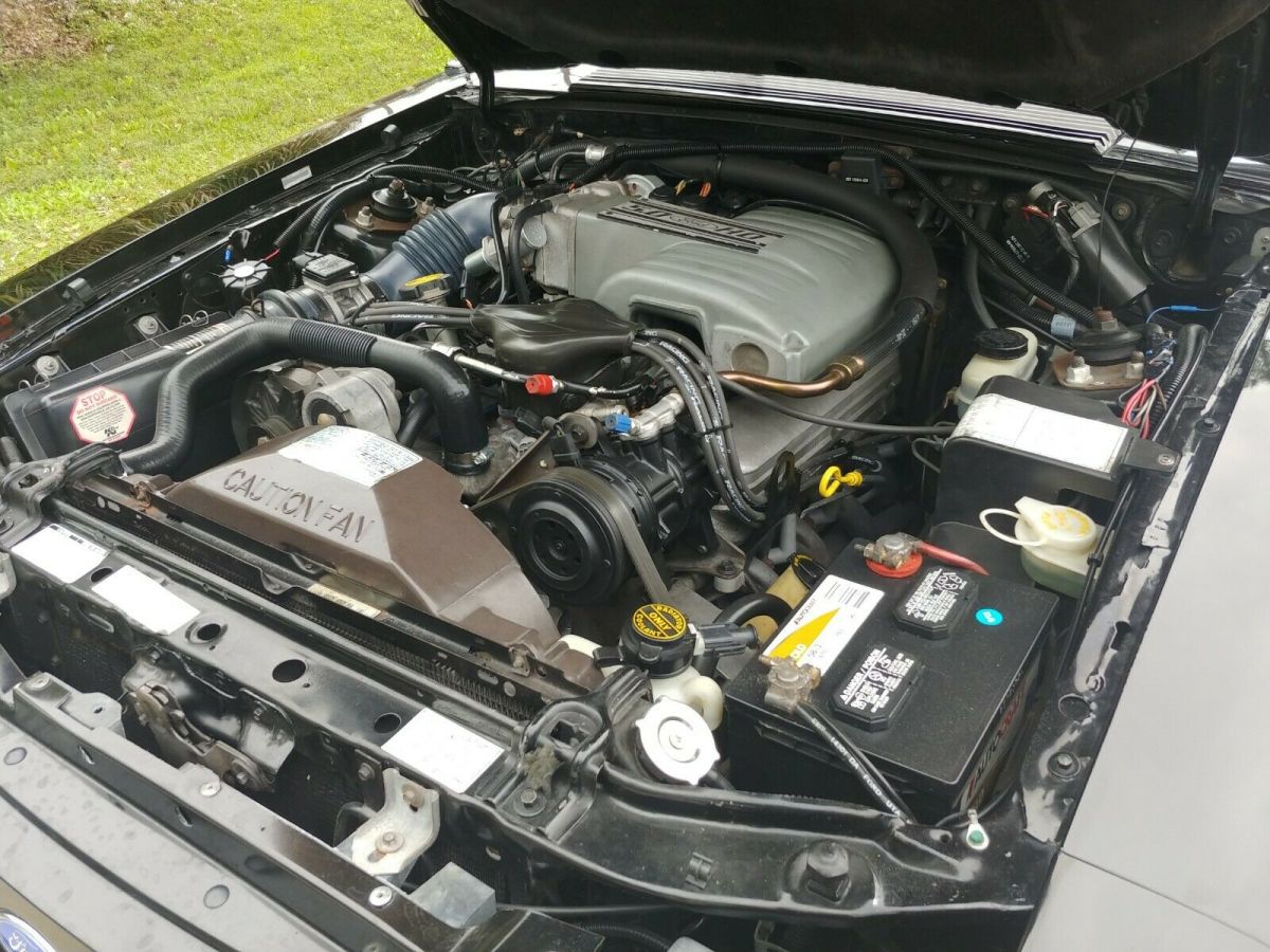 1989 Black Ford Mustang Convertible