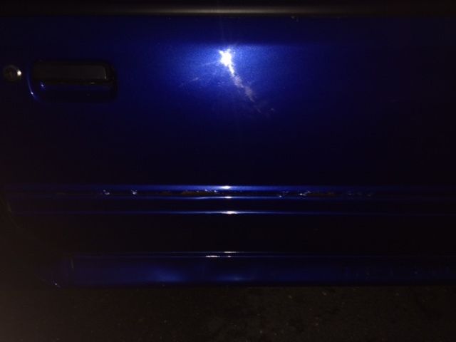 1989 Viper Blue Pearl Ford Mustang Convertible