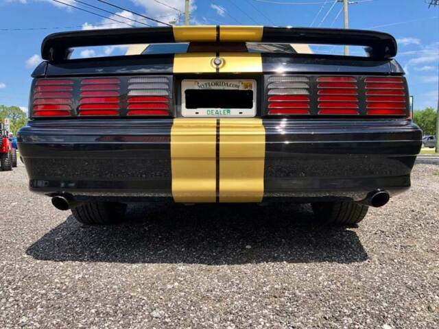 1989 Black Ford Mustang Convertible
