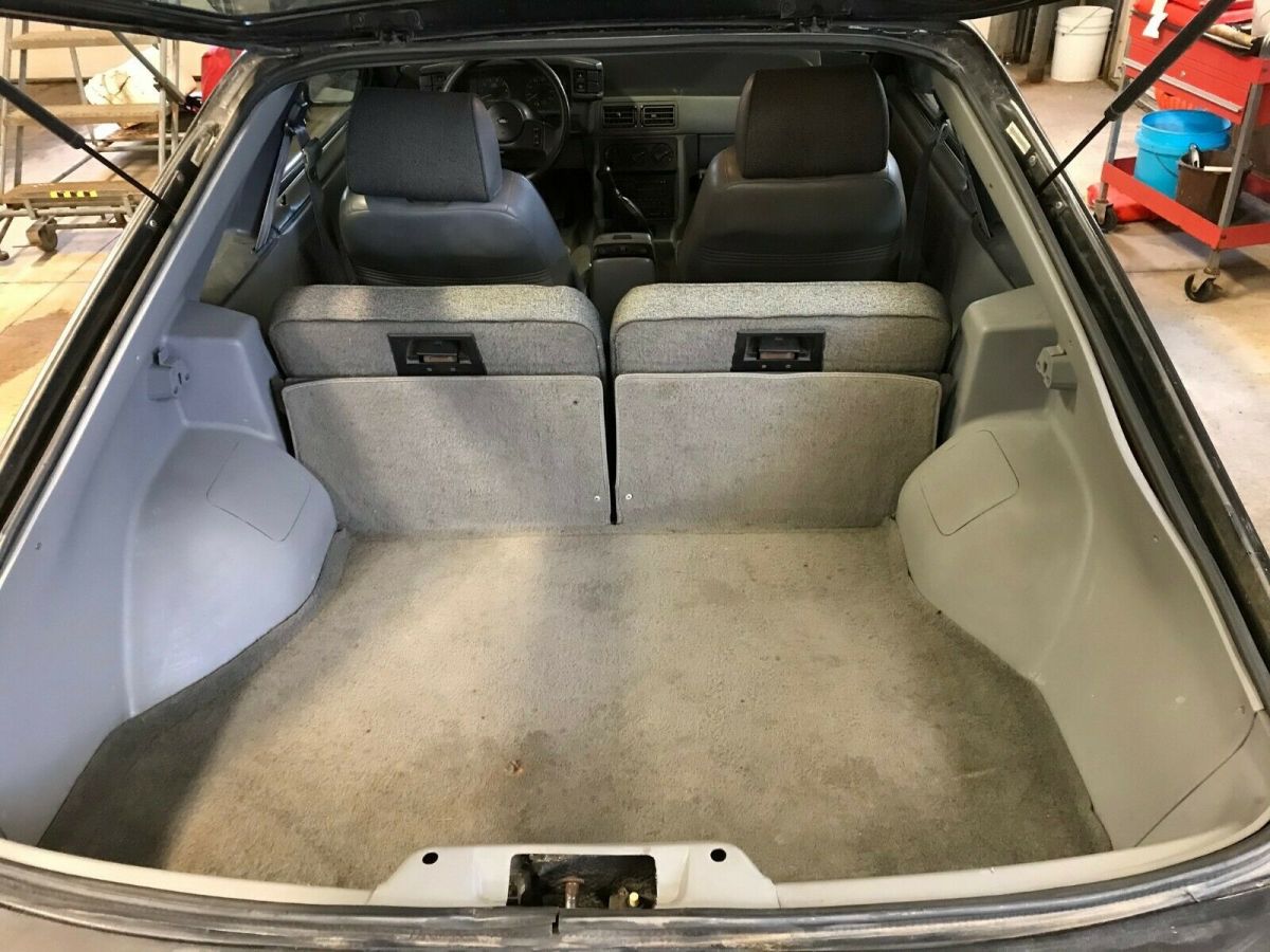 1989 Black Ford Mustang Coupe