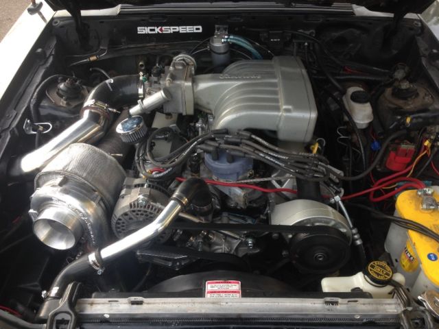 1989 Black Ford Mustang Hatchback