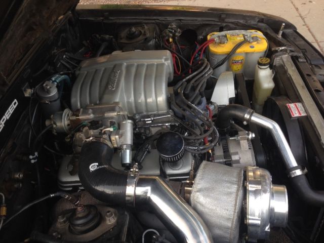 1989 Black Ford Mustang Hatchback