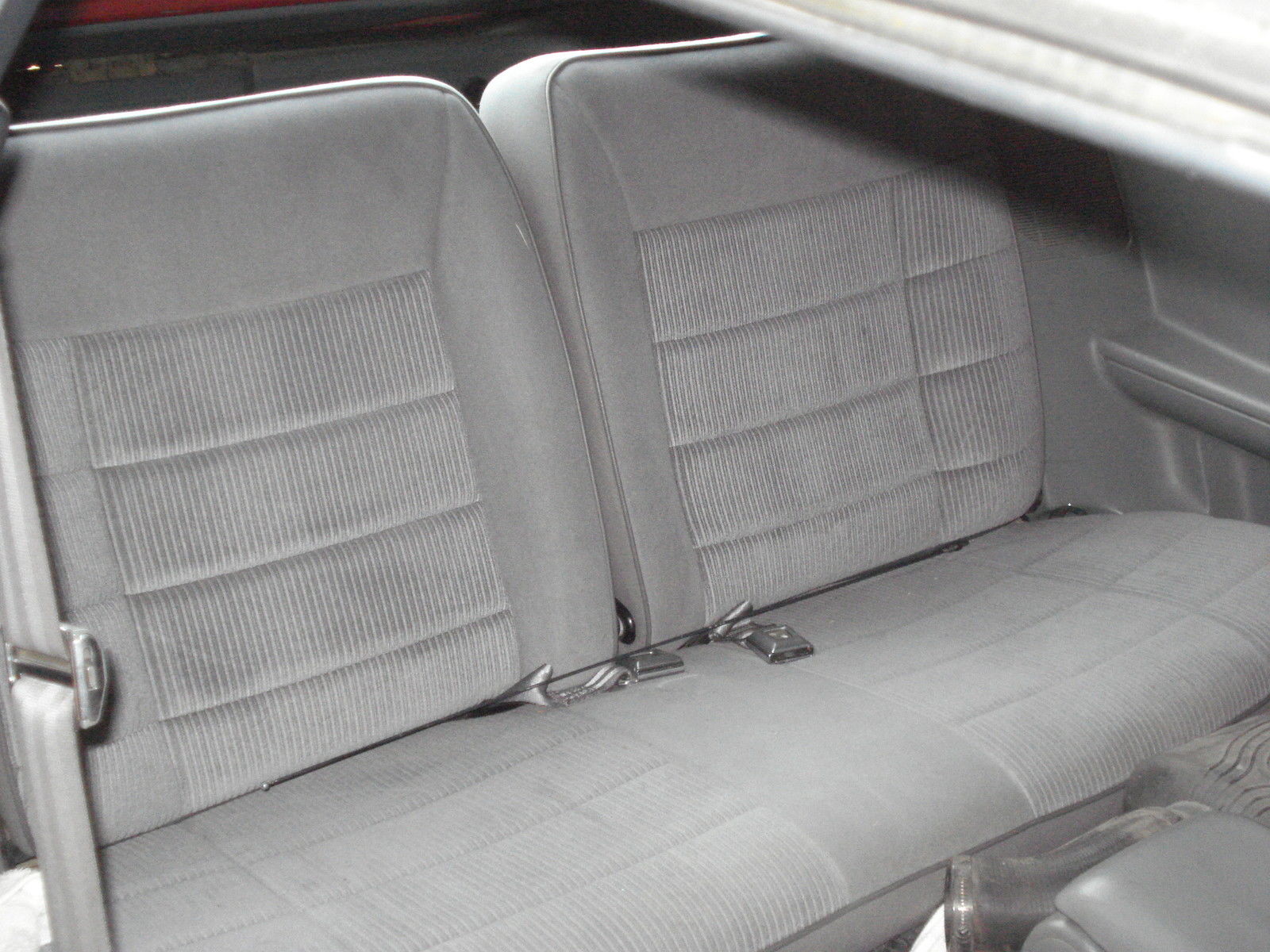 1989 STREWBERRY RED Ford Mustang Hatchback