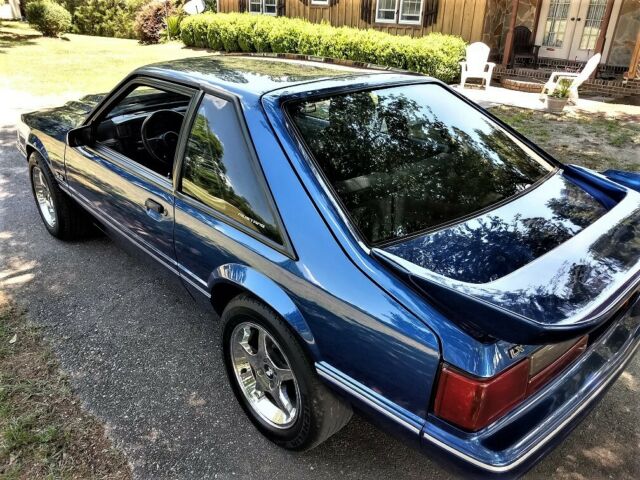 1989 Blue Ford Mustang Coupe