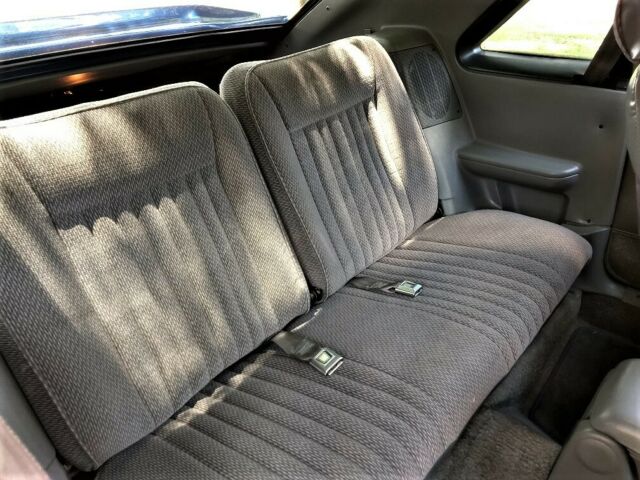 1989 Blue Ford Mustang Coupe