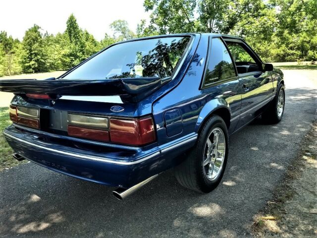 1989 Blue Ford Mustang Coupe
