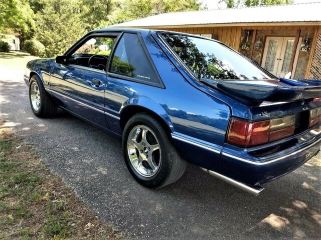 1989 Blue Ford Mustang Coupe