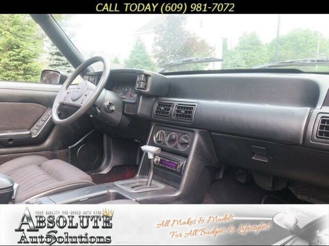 1989 Gray Ford Mustang Convertible