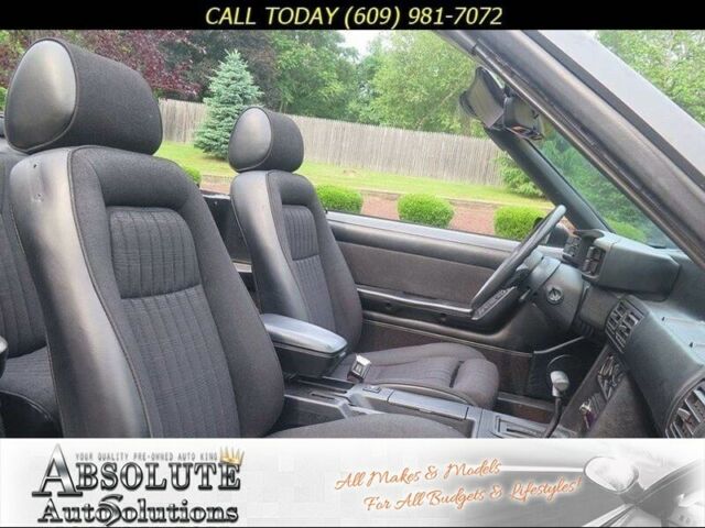 1989 Gray Ford Mustang Convertible