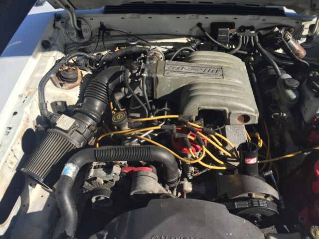 1989 White Ford Mustang Hatchback