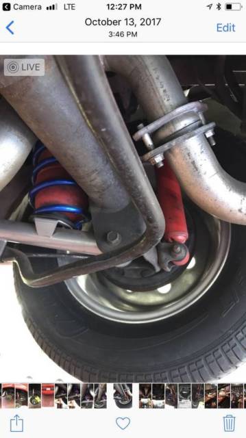 1989 Red Ford Mustang Hatchback