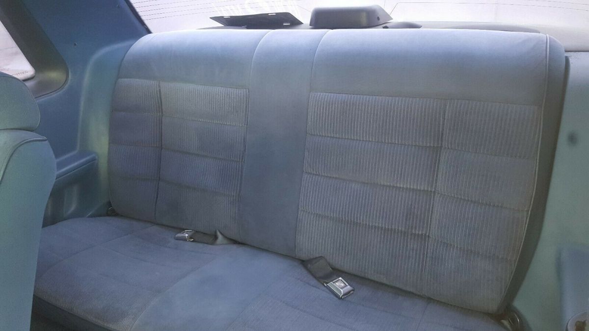 1989 Black Ford Mustang Coupe