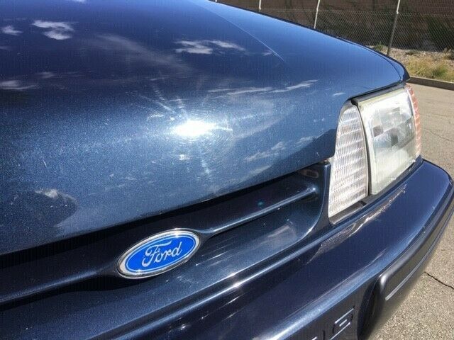 1989 Blue Ford Mustang Coupe