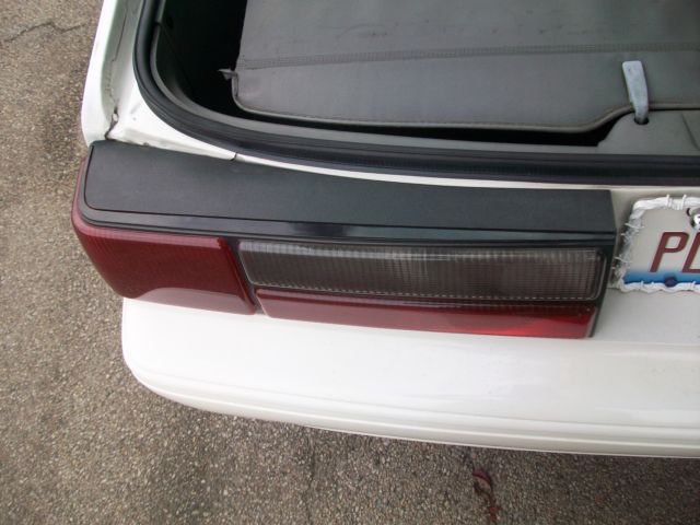 1989 Blue Ford Mustang Hatchback