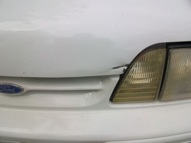 1989 Blue Ford Mustang Hatchback