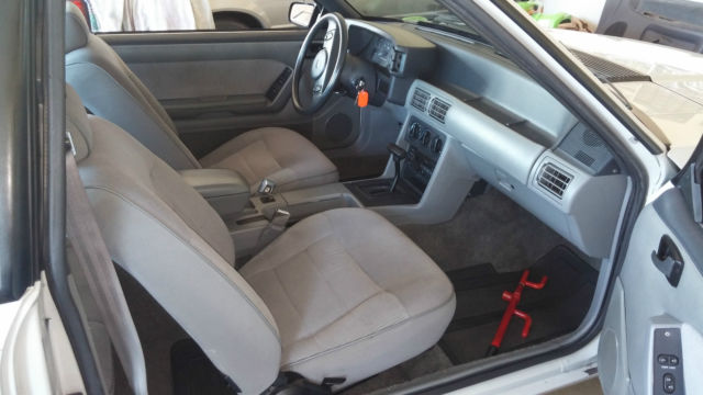 1989 Smoke Gray Ford Mustang Sedan