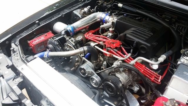 1989 Black Ford Mustang Convertible